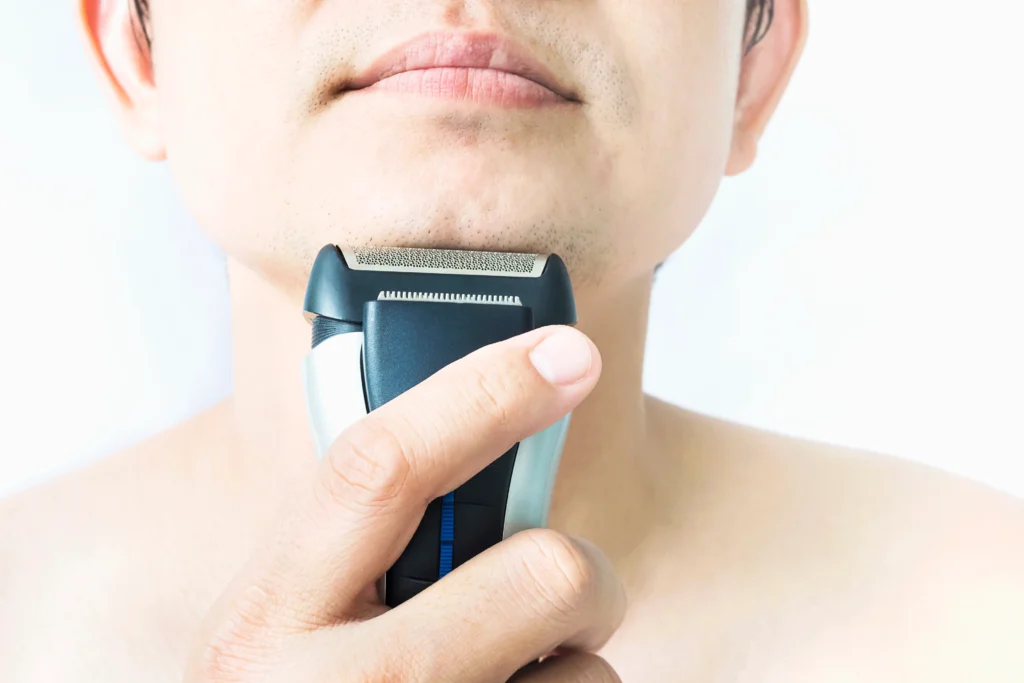 Can you use electric shaver if you have sensitive skin